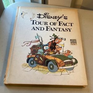 Disney Tour of Fact and Fantasy Hardcover Vintage Book